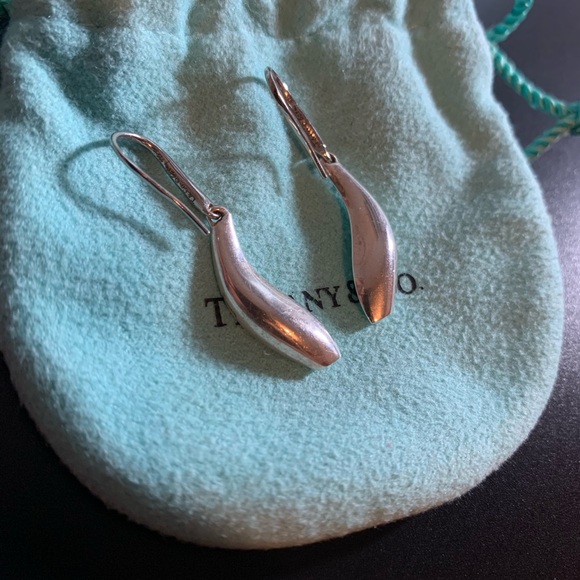 Tiffany & Co Frank Gehry Fish Earrings - Picture 3 of 4